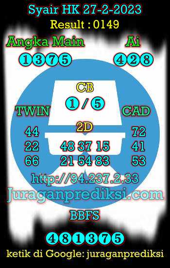 prediksi hk 27 februari 2023, syair hk hari ini senin 27-2-2023, prediksi syair hongkong 27 februari 2023, prediksi hk jp jitu dan akurat
