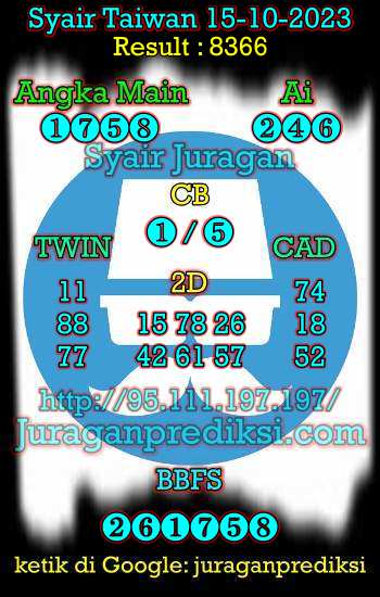 prediksi taiwan 15 oktober 2023, syair taiwan hari ini minggu 15-10-2023, angka keluar togel taiwan, toto jitu taiwan 15 oktober 2023 akurat
