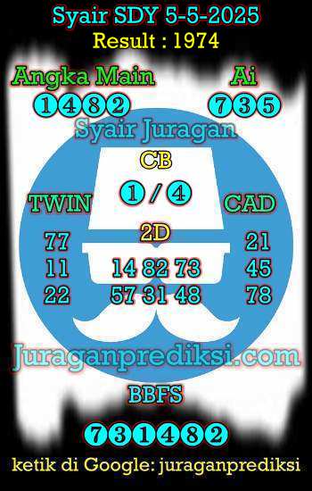 prediksi sdy 5 mei 2025, syair sdy hari ini senin 5-5-2025, prediksi syair sydney 5 mei 2025, prediksi sdy jp jitu dan akurat